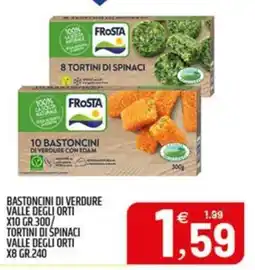 Ard Discount Bastoncini di verdure Frosta offerta