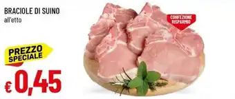 IperFamila Braciole di suino offerta
