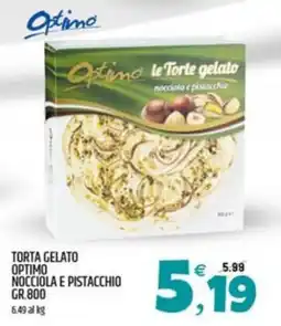 Ard Discount Optimo le Torte gelato nocciola e pistacchio offerta