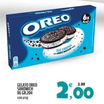 Ard Discount GELATO OREO SANDWICH offerta