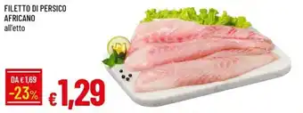 IperFamila Filetto di persico africano offerta