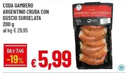 IperFamila Coda Gambero Argentino offerta