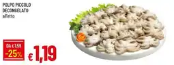 IperFamila POLPO PICCOLO DECONGELATO offerta