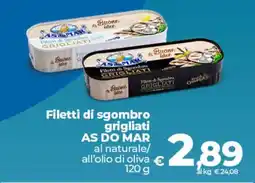 Ipercoop Filetti di sgombro grigliati AS DO MAR offerta