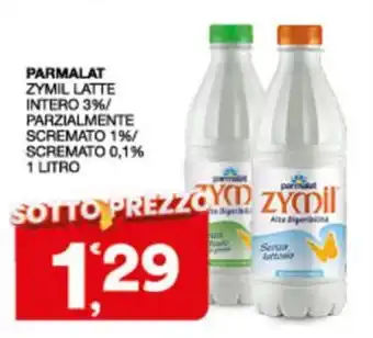 Sisa Parmalat Zymil Latte offerta