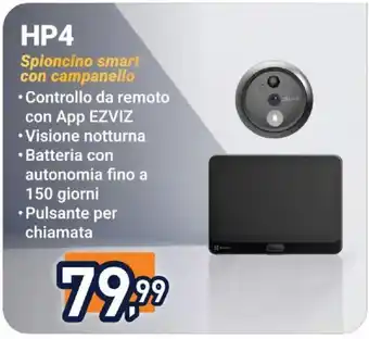 HP4 Spioncino smart con campanello