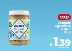 Ipercoop Vongole Sgusciate COOP offerta