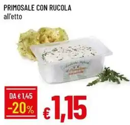 IperFamila PRIMOSALE CON RUCOLA offerta
