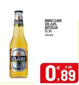 Ard Discount Birra Claro offerta