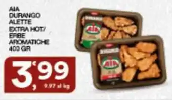 AIA DURANGO ALETTE EXTRA HOT/ERBE AROMATICHE