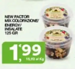 Sisa NEW FACTOR MIX COLORAZIONE/ENERGY/INSALATE offerta