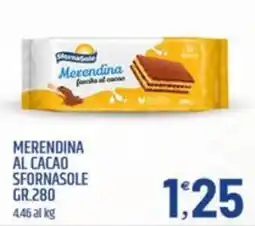 Ard Discount Merendina al cacao Sfornasole offerta