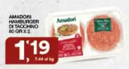 Sisa Amadori Hamburger di tacchino offerta