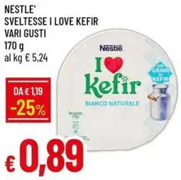 IperFamila Nestle' I Love Kefir offerta