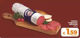 Ipercoop Salame Ungherese NEGRONI offerta