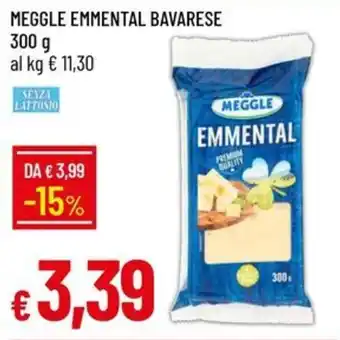 IperFamila MEGGLE EMMENTAL BAVARESE offerta