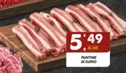 Sisa Puntine di suino offerta