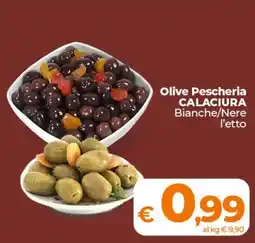 Ipercoop Olive Pescheria CALACIURA offerta