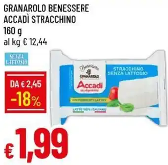 IperFamila Accadi Stracchino senza lattosio offerta