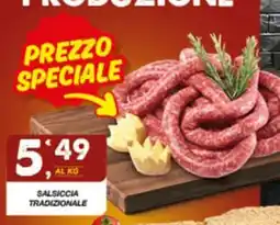 Sisa SALSICCIA TRADIZIONALE offerta