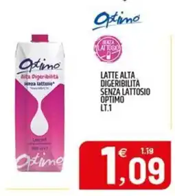 Ard Discount Latte alta digeribilità senza lattosio Optimio offerta