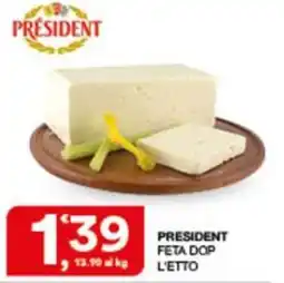 Sisa President Feta DOP offerta