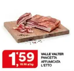 Sisa VALLE VALTER PANCETTA AFFUMICATA offerta