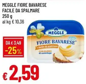 IperFamila Meggle Fiore Bavarese offerta
