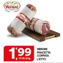 Sisa VERONI PANCETTA COPPATA offerta