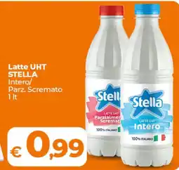 Ipercoop Latte UHT STELLA offerta