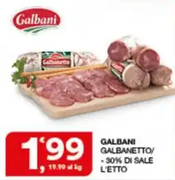 Sisa Galbani Galbanetto offerta