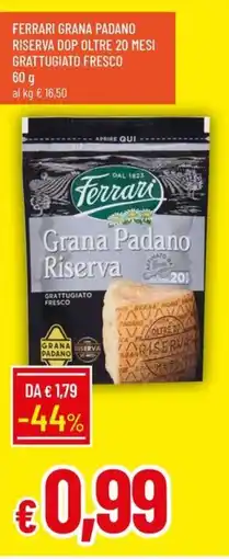 IperFamila Ferrari Grana Padano Riserva offerta