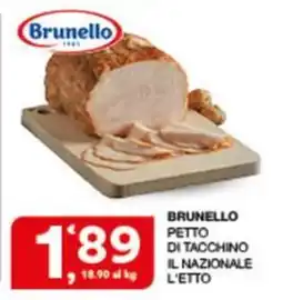 Sisa Brunello petto di tacchino il nazionale offerta