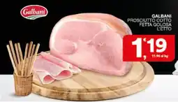 Sisa Galbani Prosciutto Cotto Fetta Golosa offerta