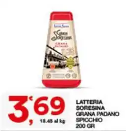 Sisa Latteria Sorensina Grana Padano Spicchio offerta