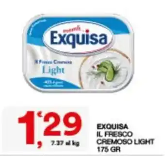 Sisa Exquisa Il Fresco Cremoso Light offerta