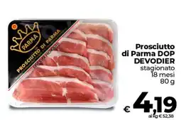 Ipercoop Prosciutto di Parma DOP DEVODIER offerta