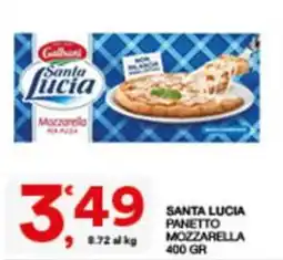 Sisa Santa Lucia Panetto Mozzarella offerta