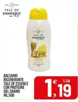 Ard Discount BALSAMO RIGENERANTE TALE OF ESSENCE CON PROTEINE DEL GRANO offerta