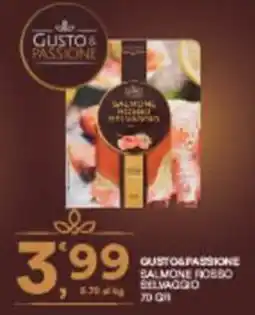 Sisa GUSTO & PASSIONE SALMONE ROSSO BILVAQGIO offerta