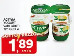 Sisa ACTIVIA YOGURT offerta