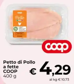 Ipercoop Petto di Pollo COOP offerta