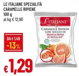 IperFamila Le Italiane Caramelle Ripiene offerta