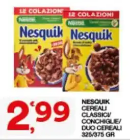 Sisa Nesquik Cereali Classici offerta
