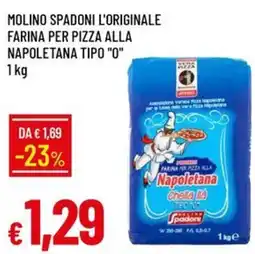IperFamila Farina per pizza alla napoletana tipo "0" Molino Spadoni L'originale offerta