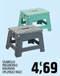 Ard Discount SGABELLO PIEGHEVOLE KASAVIVA offerta