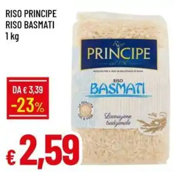 IperFamila Riso Principe Riso Basmati offerta