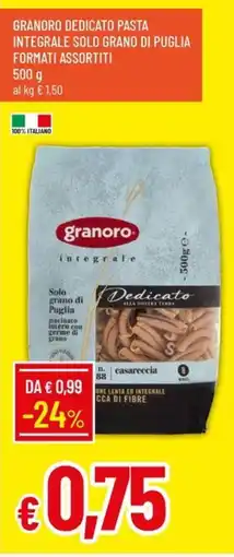 IperFamila granoro integrale offerta