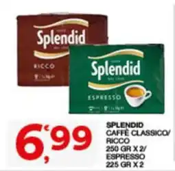 Sisa Splendid Caffè Classico/Ricco Espresso offerta