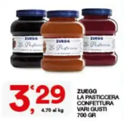 Sisa ZUEGG LA PASTICCERA CONFETTURA offerta